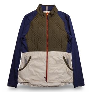 Peter Millar Women's Quilted Puffer Jacket - Olive, Navy, White